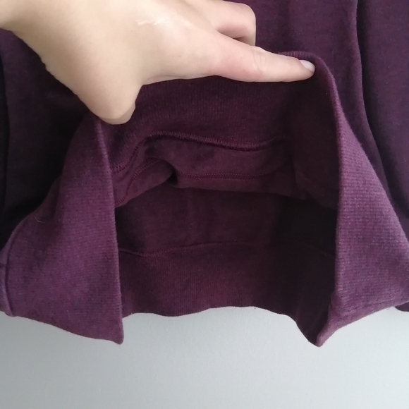 Lululemon Scuba Crewneck Sweatshirt Heathered Marvel Pink/Purple W3CB2S 6 - Picture 7 of 16